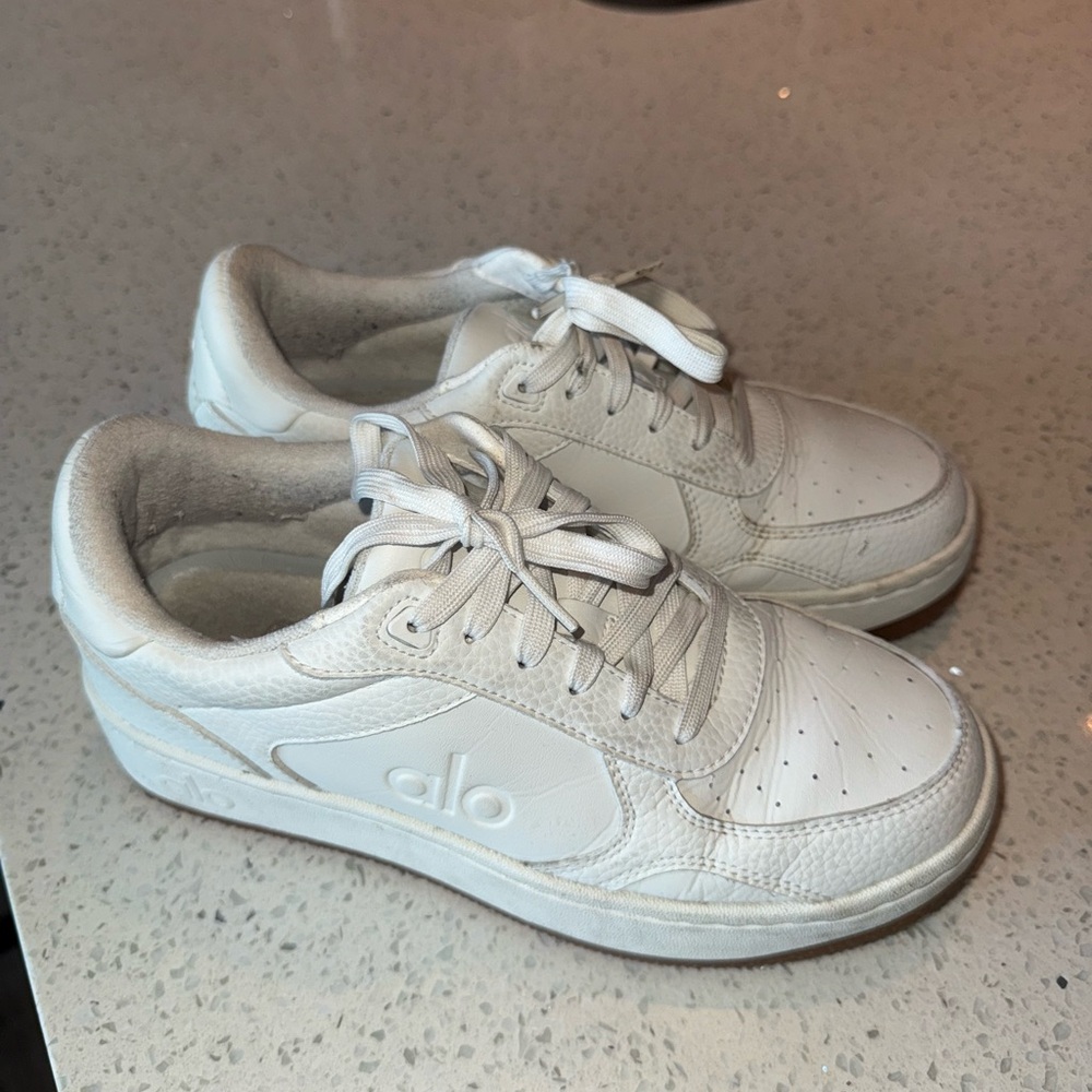 Alo White Sneakers—Recovery Mode Sneakers